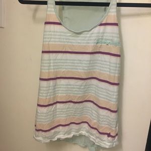 Basic striped tank top